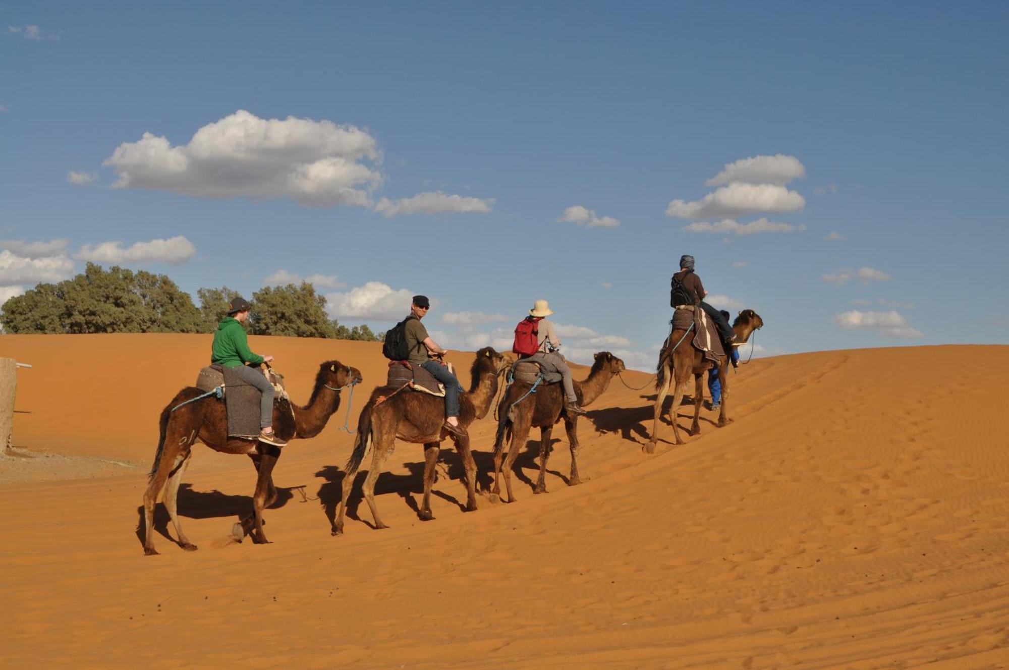 Riad Aicha & Camel Trekking Мерцуга Екстериор снимка
